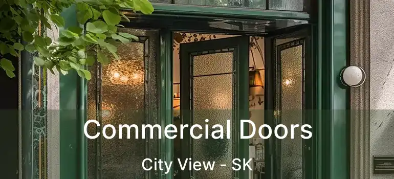 Commercial Doors City View - SK