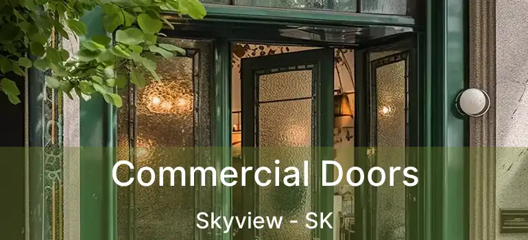 Commercial Doors Skyview - SK
