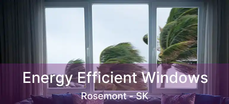 Energy Efficient Windows Rosemont - SK