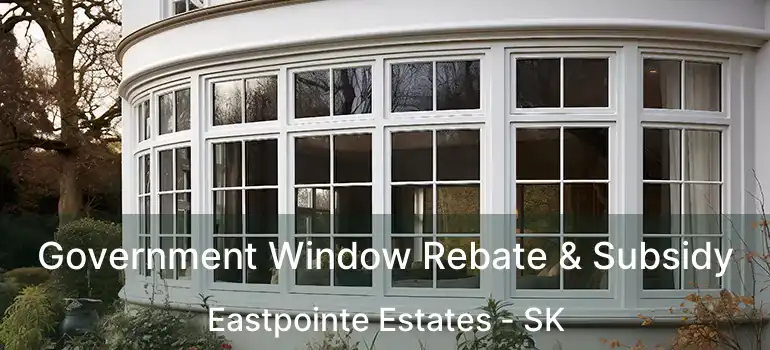 Government Window Rebate & Subsidy Eastpointe Estates - SK