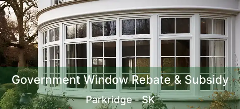 Government Window Rebate & Subsidy Parkridge - SK