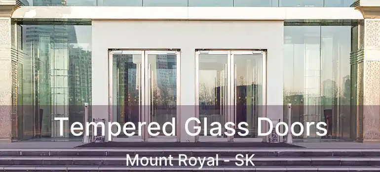 Tempered Glass Doors Mount Royal - SK