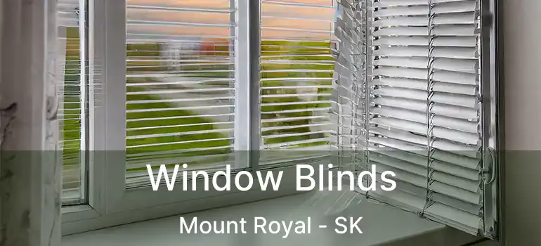 Window Blinds Mount Royal - SK